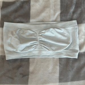 Jenni (by Jennifer Moore) white strapless bandeau bra top (size S/M)
